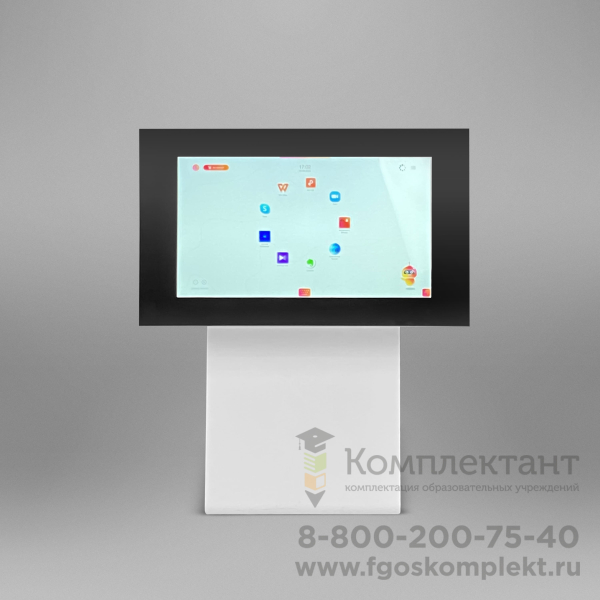 Интерактивный cенсорный стол Huragan (Хураган)  Premium (Премиум)  50' (регулировка угла наклона)